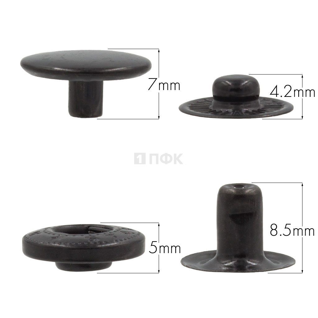 Кнопка для одежды 15мм Альфа нерж цв оксид (уп 720шт) DNG — ПФКР Кнопка для одежды 15мм Альфа нерж цв оксид (уп 720шт) DNG