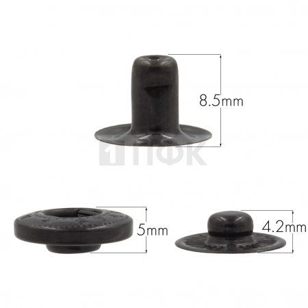 3 Части кнопки для одежды 15мм Альфа сталь цв оксид (уп 720шт) NEW STAR 3 Части кнопки для одежды 15мм Альфа сталь цв оксид (уп 720шт) NEW STAR