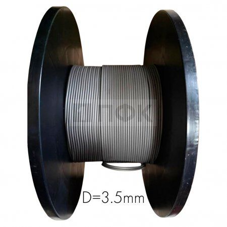 Магнитный крепеж для одежды ЖИЛКА ДВОЙНАЯ D=3,5мм (рул 300м) мягкая