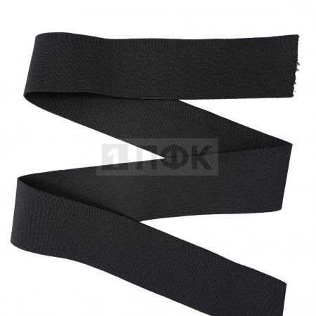 Резинка тканая 50мм 33 гр/м арт.ТРС цв черный (уп 40м/600м)