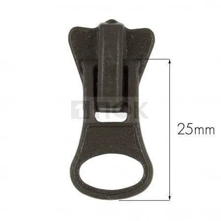 Бегунок трактор тип 8 автомат цв 328 хаки (уп 1000шт/5000шт) ГРУША КОРОНА