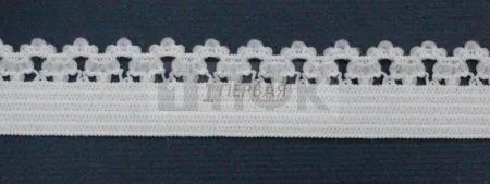 Резинка ажурная лайкра 8мм цв в ассортименте (уп 1000м)