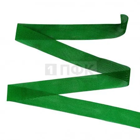Лента (тесьма) окантовочная 22мм  2,4 гр цв 243 зеленый (уп 100м/1000м)