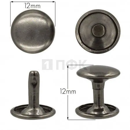 Хольнитены 12х12мм 2-х сторон сталь цв никель темный (уп 2000шт) Хольнитены 12х12мм 2-х сторон сталь цв никель темный (уп 2000шт)