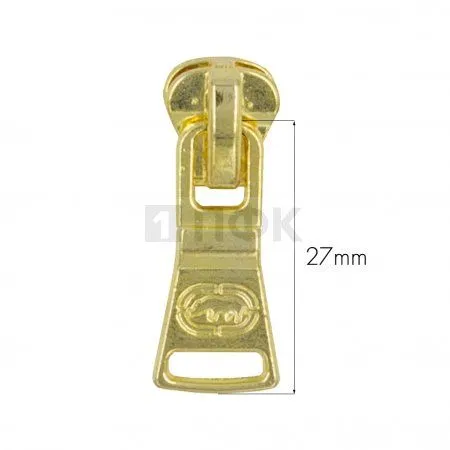 Бегунок трактор тип 5 автомат D81-18085 (D51-16044) цв золото (уп 1000шт/10000шт) Бегунок трактор тип 5 автомат D81-18085 (D51-16044) цв золото (уп 1000шт/10000шт)