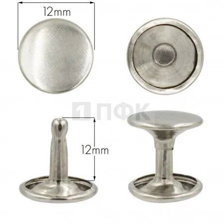 Хольнитены 12х12мм 2-х сторон сталь цв никель (уп 2000шт) Хольнитены 12х12мм 2-х сторон сталь цв никель (уп 2000шт)